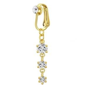 Premium Quality Luxurious Fake Belly Button Rings - Non-Piercing Amazon Shein Style