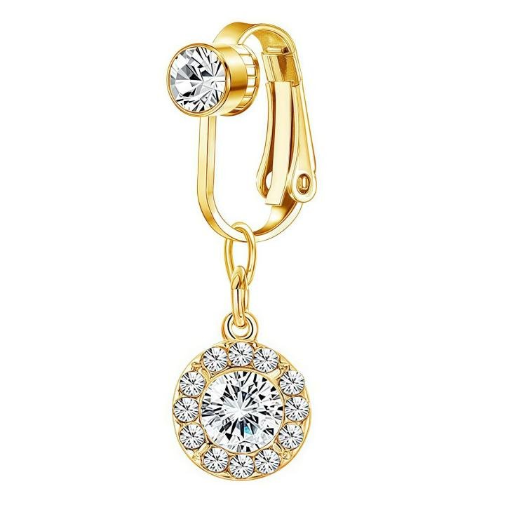 Luxurious Non-Piercing Belly Button Studs - Premium Cross-Border Shein Amazon Navel Jewelry